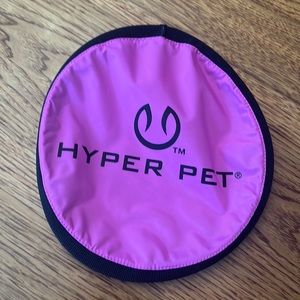 Hyper pet dog frisbee